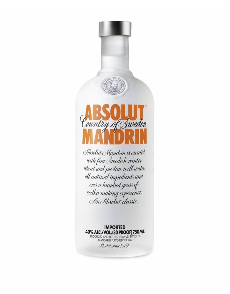 Водка Абсолют Мандрин 1 л. &quot;Vodka Absolut Mandrin&quot;