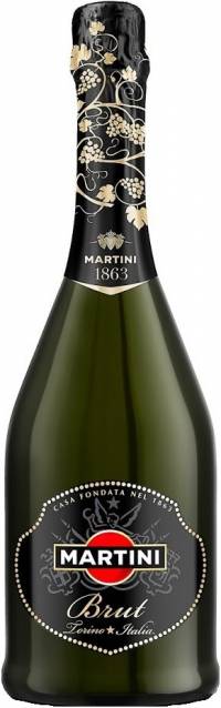 Вино Мартини Брют 1863 г. 0,75 л. "Martini Brut "