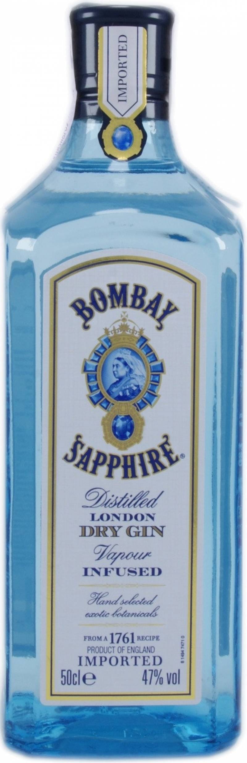 Джин &quot;Bombay Sapphire&quot;, 0,5 л. / &quot;Бомбей Сапфир&quot;, 0,5 л.