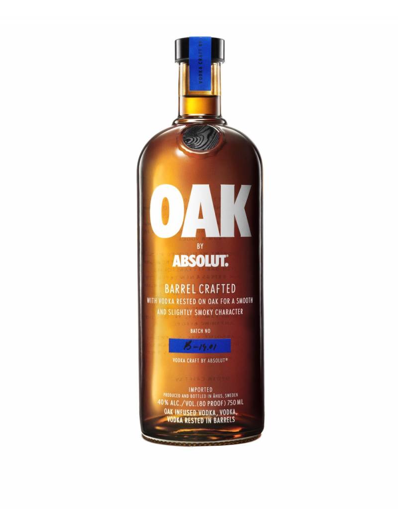 Водка Абсолют Оук 0,75 л. &quot;Vodka Absolut Oak &quot;
